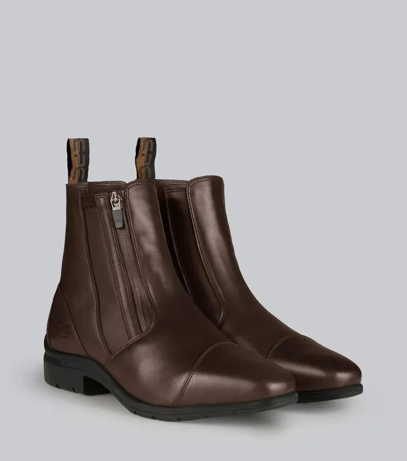 Taro Waterproof Leather Paddock Boot / Brown uk 9-5