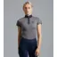 Premier Equine Ladies Amia Technical Short Sleeve Riding Top in Anthracite Grey