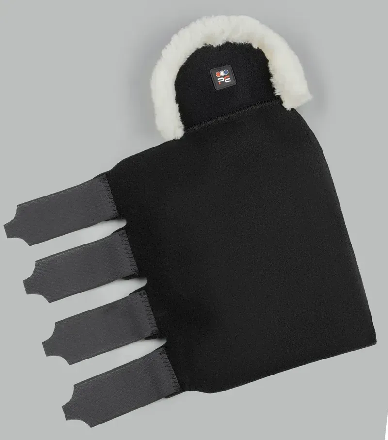 Premier Equine Techno Wool Anti-Slip Tail Guard in Black-3