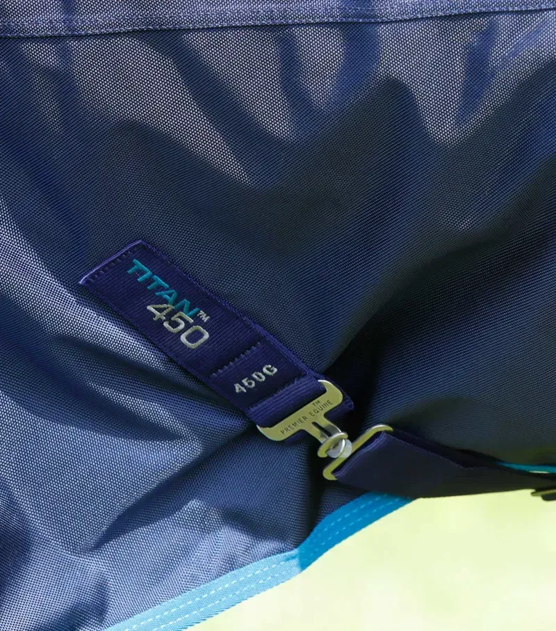 Premier Equine Titan 450g Original Turnout Rug in Navy-4