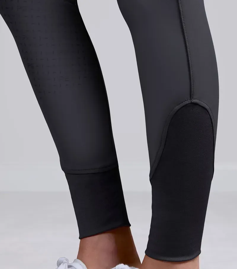 Premier Equine Int. Women's Size 24 Torino II Gel Full Seat Riding Breeches in Anthracite-4