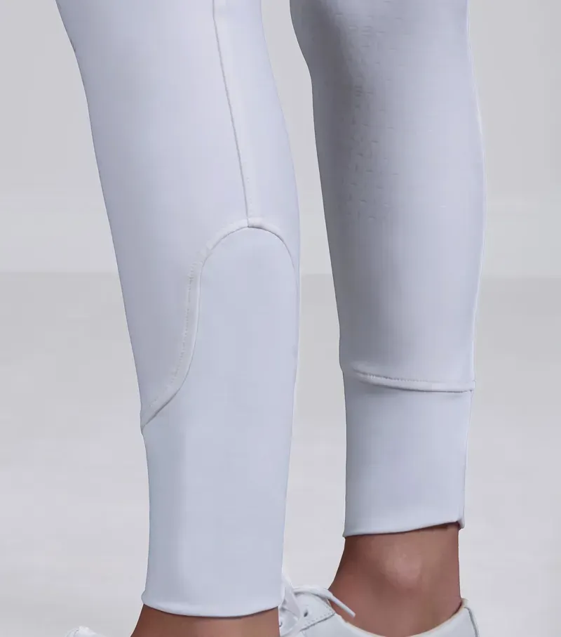 Premier Equine Int. Women's Size 28 Torino II Gel Full Seat Riding Breeches in White-5