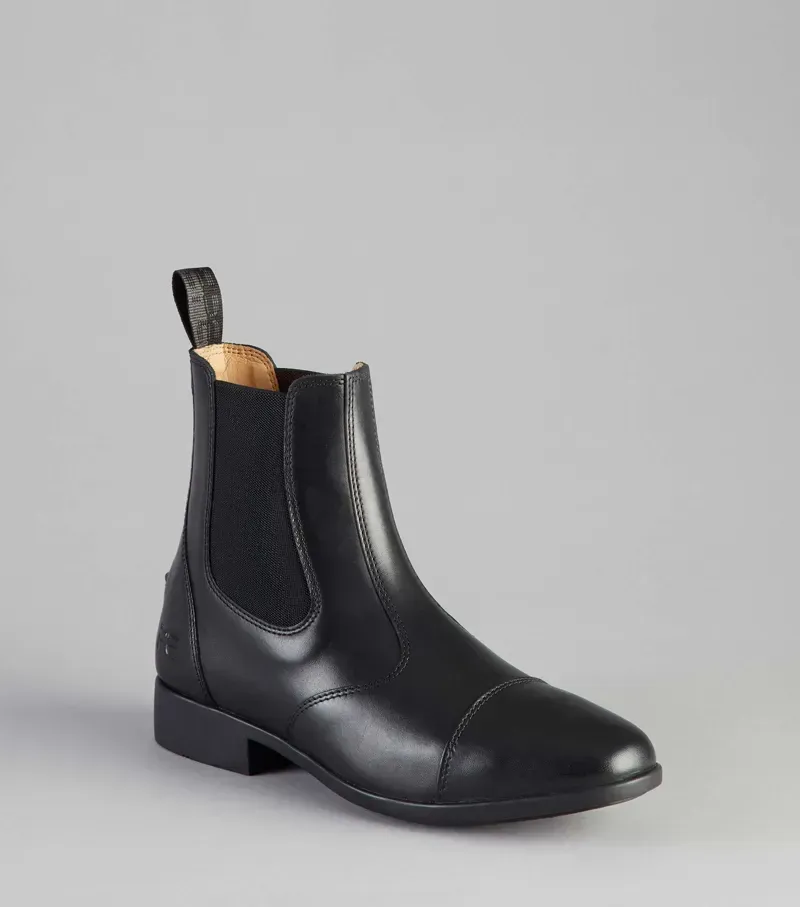 Premier Equine Torlano Leather Chelsea Paddock Boot in Black
