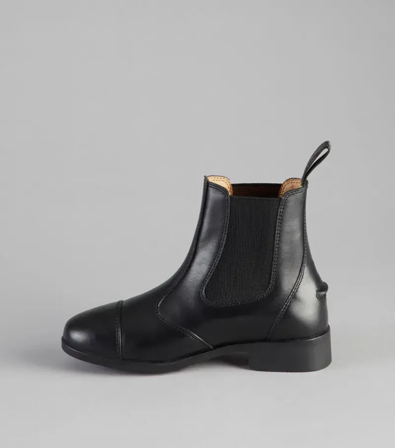 Premier Equine Junior Torlano Leather Chelsea Boot in Black-2