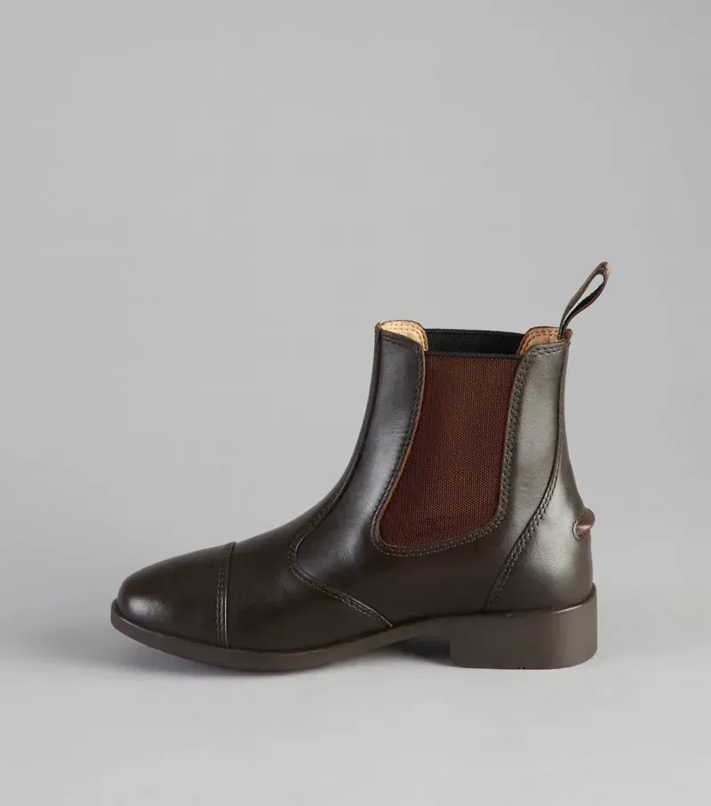 Premier Equine Junior Torlano Leather Chelsea Boot in Brown-2