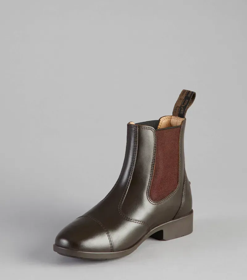 Premier Equine Junior Torlano Leather Chelsea Boot in Brown-3