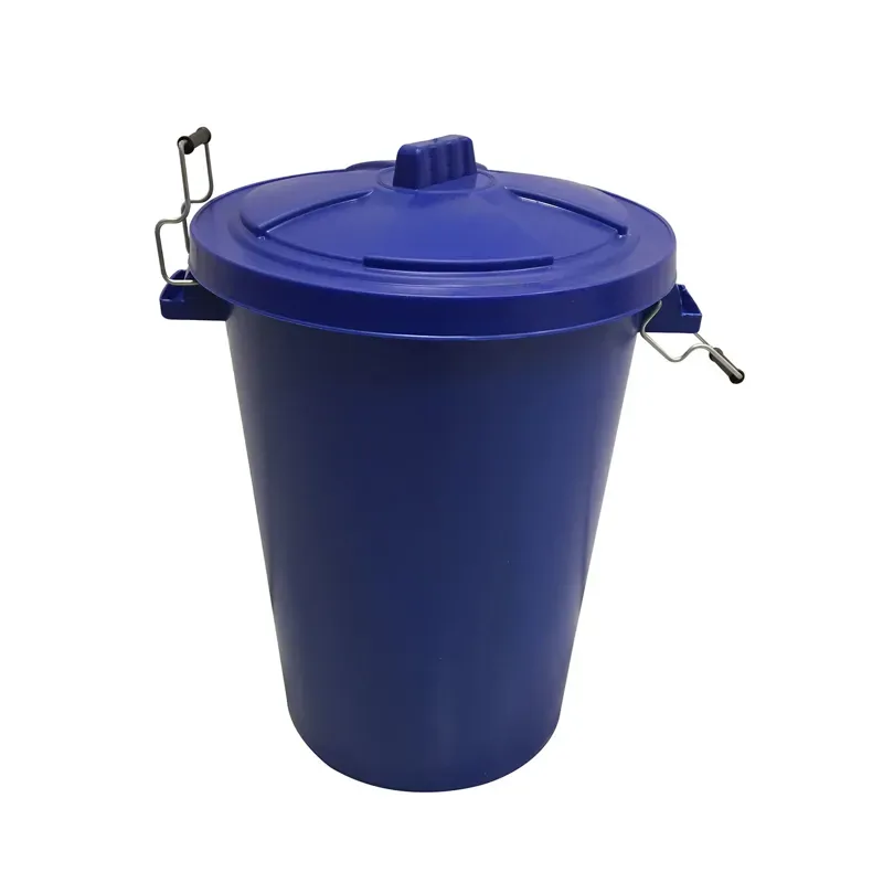 ProStable 85l Dustbin w/Locking Lid in Blue