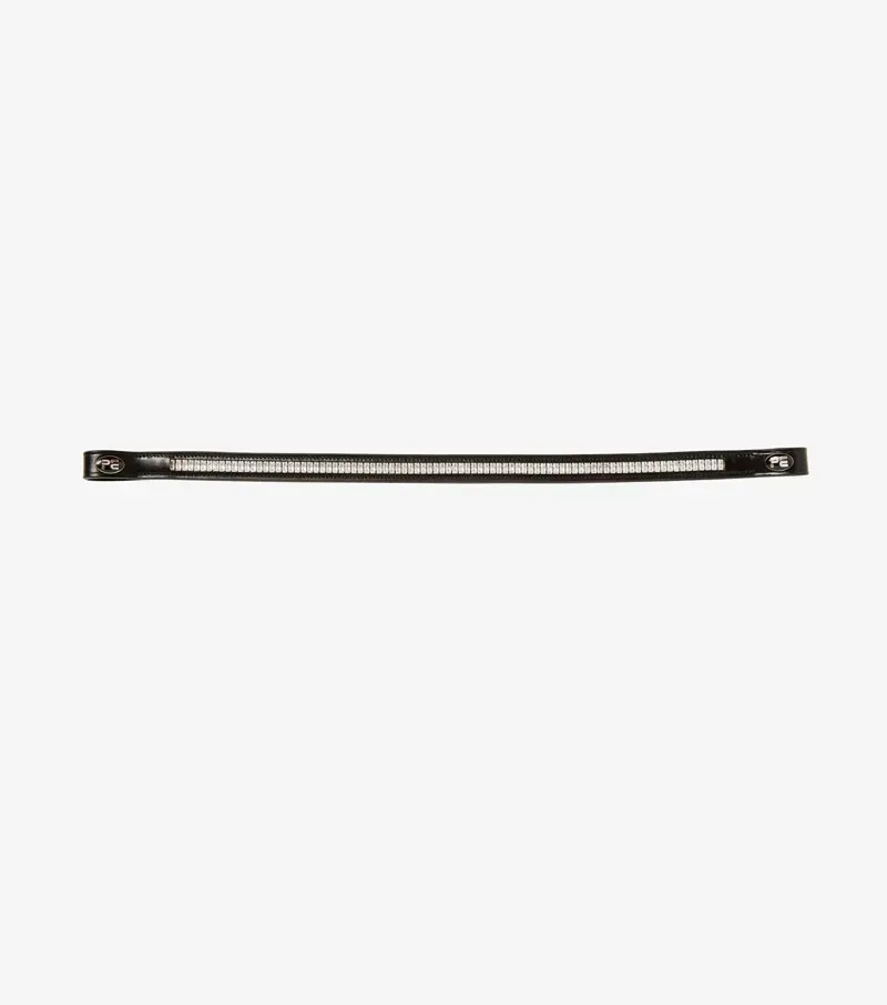 Premier Equine Trovare Crystal Browband in Black-1