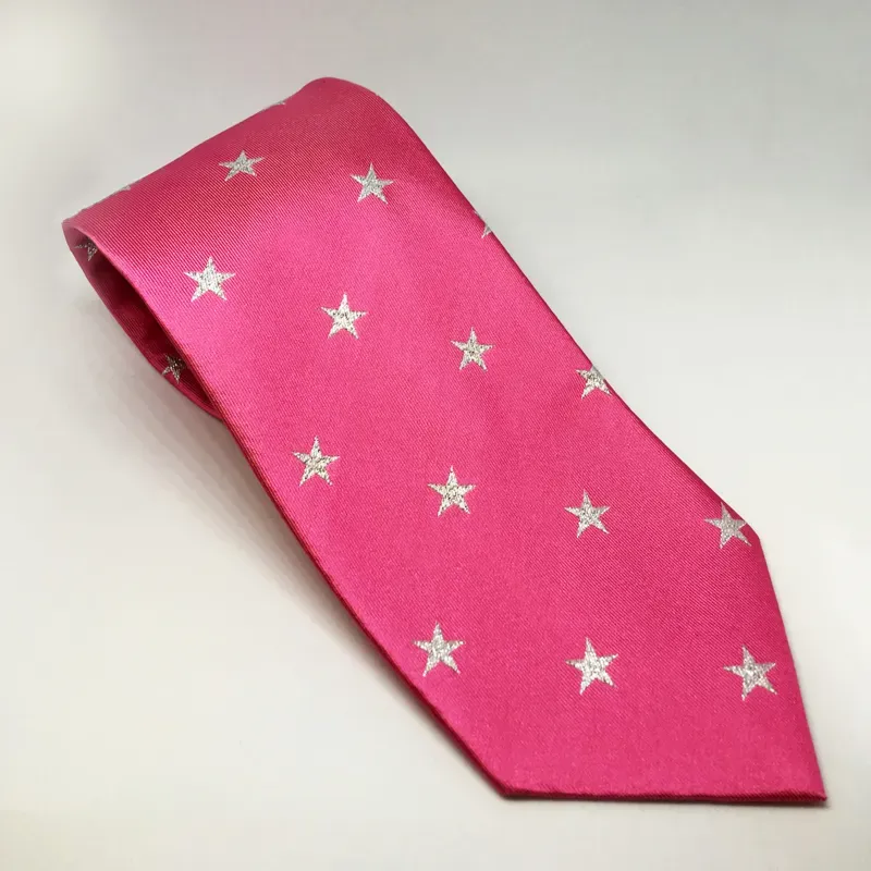 Equetech Star Tie in Pink
