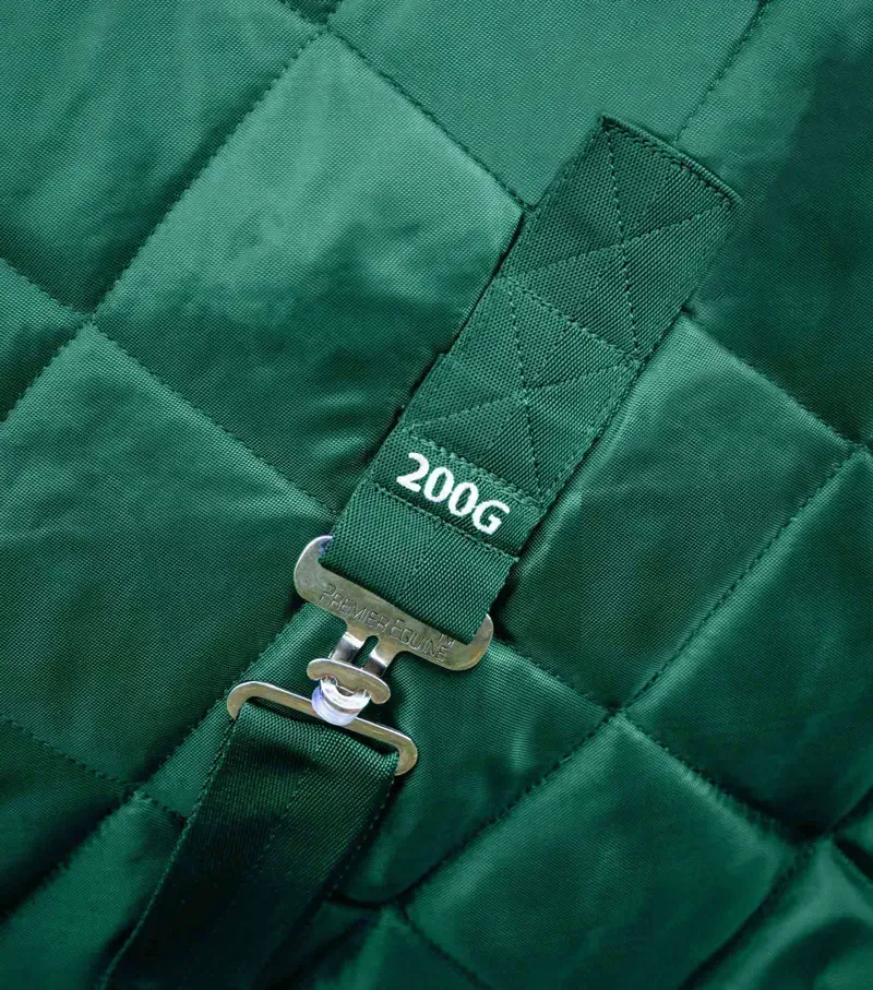 Premier Equine 200g Tuscan Stable Rug in Green-4