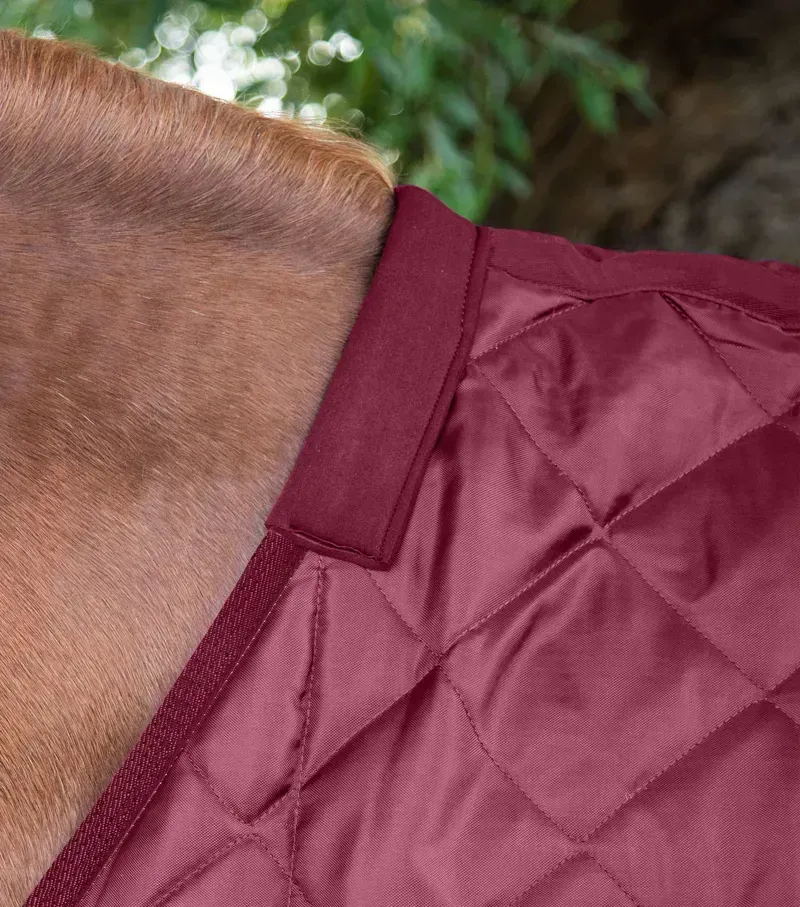 Premier Equine 200g Tuscan Stable Rug in Burgundy-1