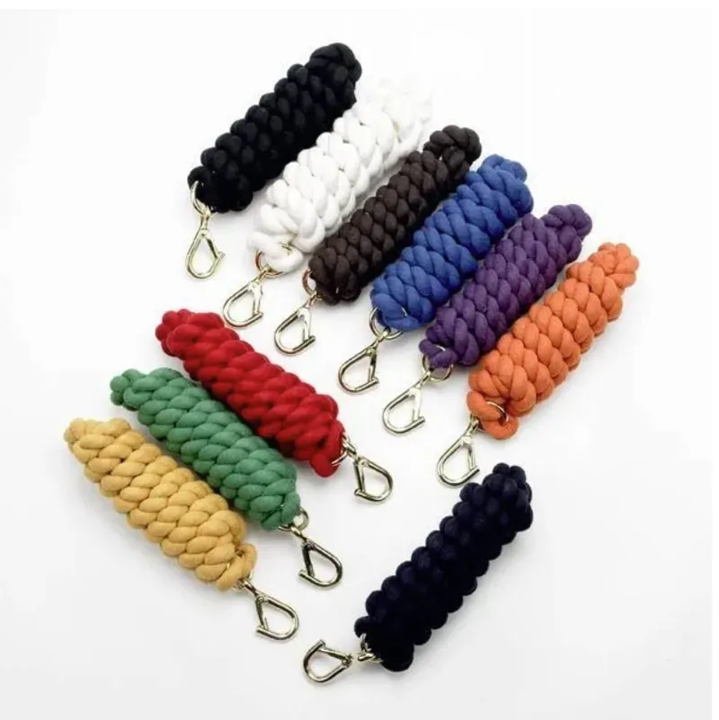 Hy Extra Thick Lead Rope in Yellow-2