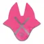 Equetech Hi-Vis Vision Acoustic Soundless Ear Bonnet in Pink