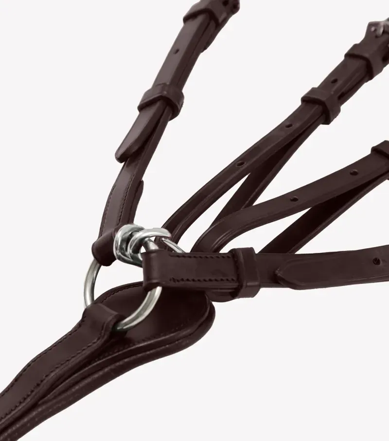 Premier Equine Valbrona Performance Breastplate in Brown-4