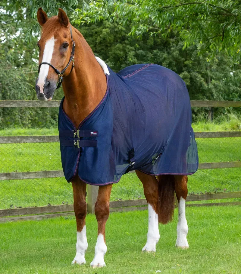 Premier Equine 6'0 Ventoso Mesh Cooler in Navy