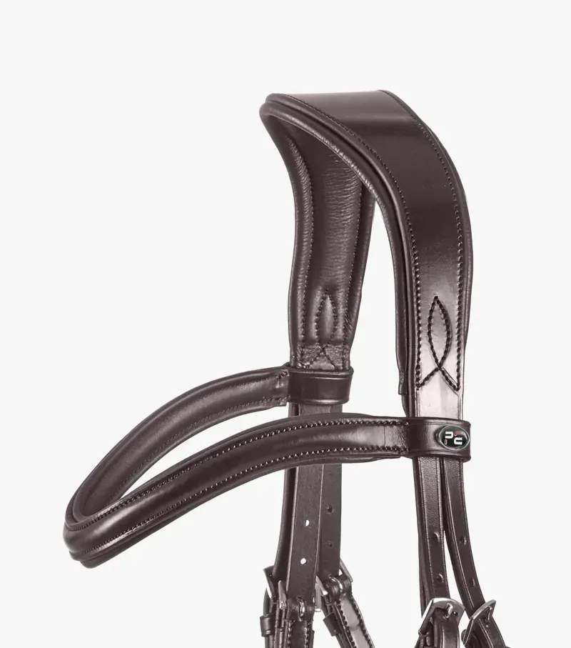 Verdura Anatomic Snaffle Bridle / Brown-5