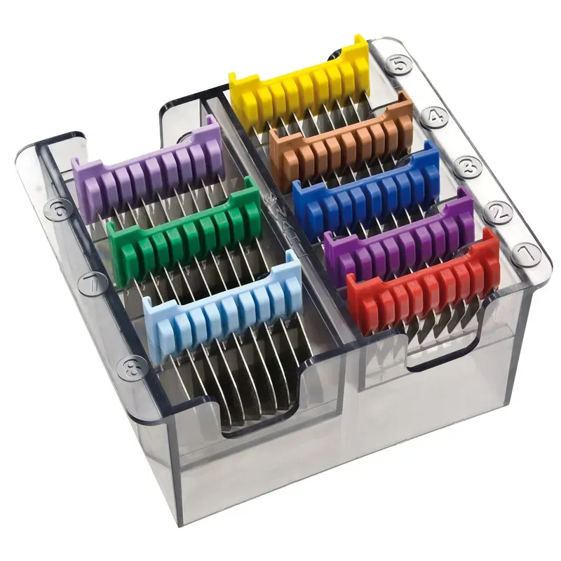 Wahl Stainless Steel Coloured Comb Set in Multicolored 