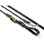 Whitaker Rope Draw Reins in Black