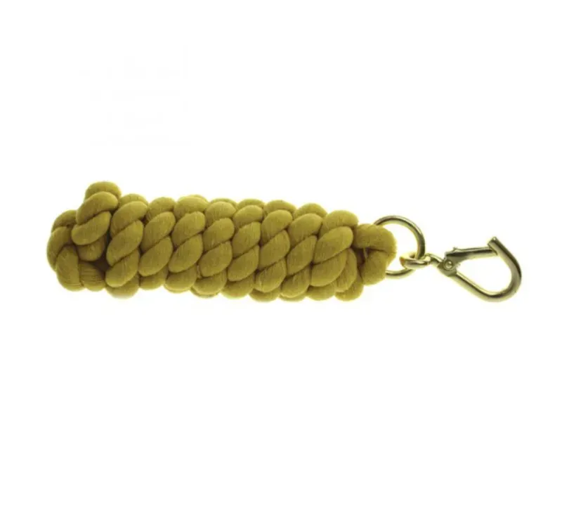 Hy Extra Thick Lead Rope in Yellow-1