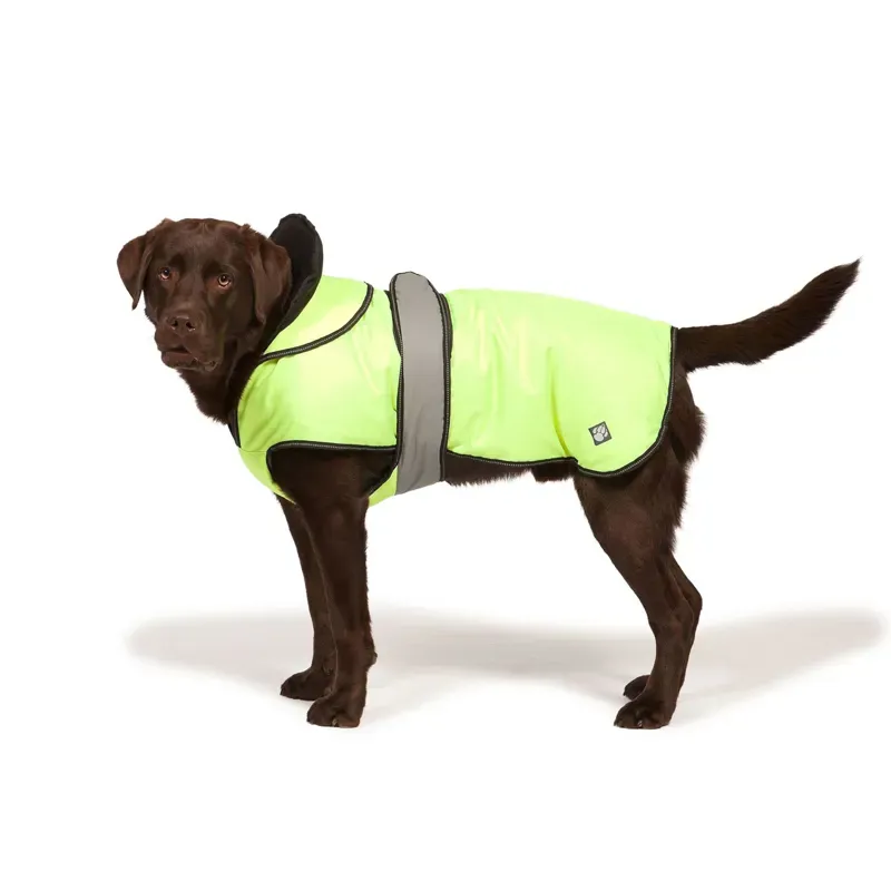 Danish Designs 35cm/14in. Ultimate 2 In 1 Dog Coat in Yellow-1